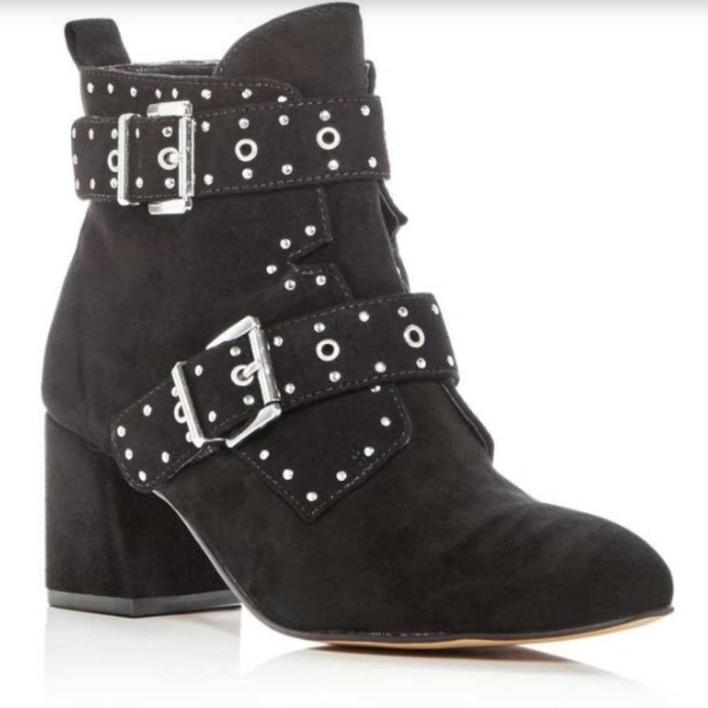 Edgy & Chic Rebecca Minkoff Studded Booties - Picture 3 of 5